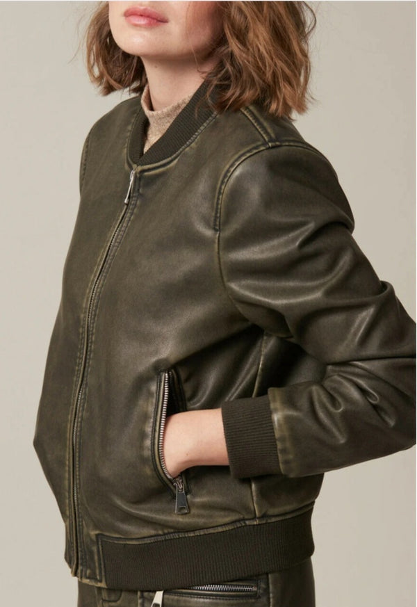 Deeluxe Bomber Jacket - Khaki