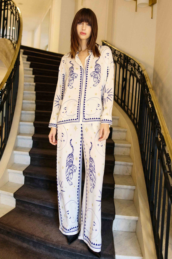 La Petite Etoile Polia Pantalon - Tigre Print