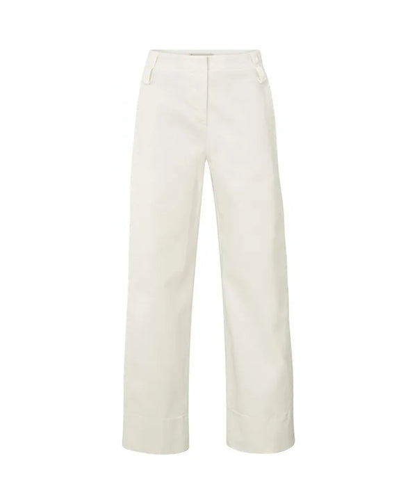 YAYA Drawstring Trousers - Off White