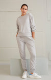 YAYA Trousers - Harbor Mist Grey