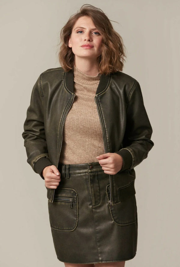 Deeluxe Bomber Jacket - Khaki