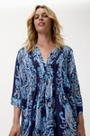 ONE SEASON Mia Barbuda Dress -Navy