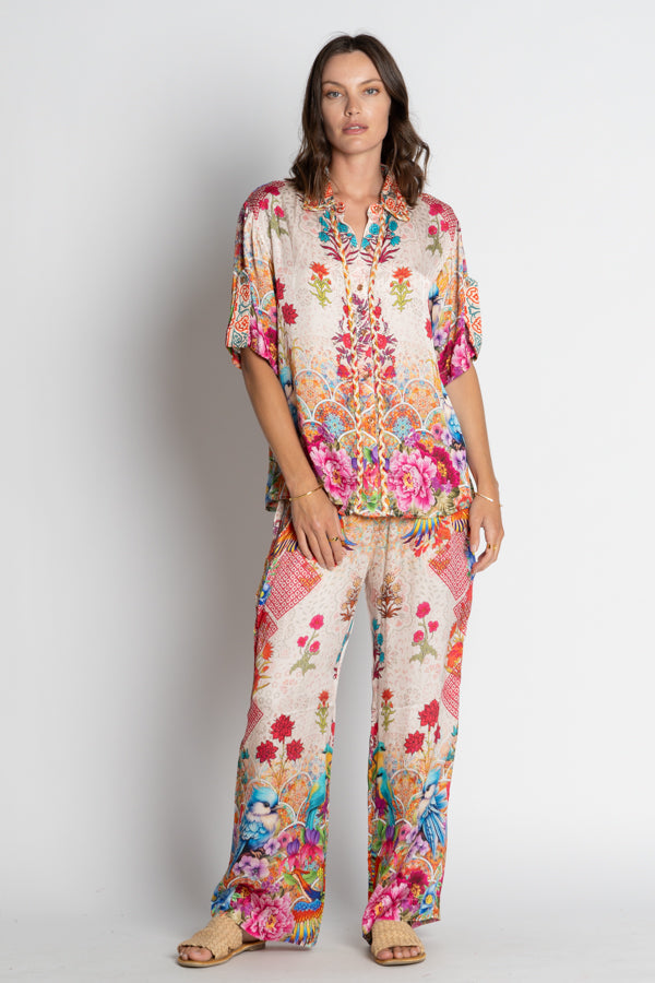 LulaSoul Baglioni Pant - Multi Colour Floral
