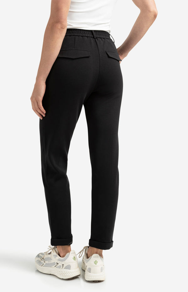 YAYA Scuba Trousers - Black