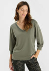 Le Temps Des Cerises Ticka Shirt - Khaki