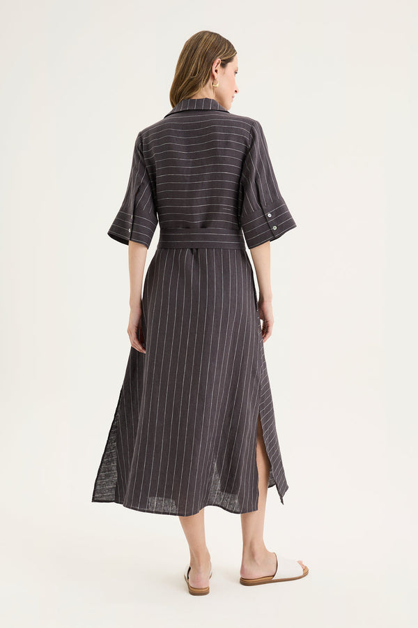 YARRA TRAIL Phoenix Dress - Alloy/White