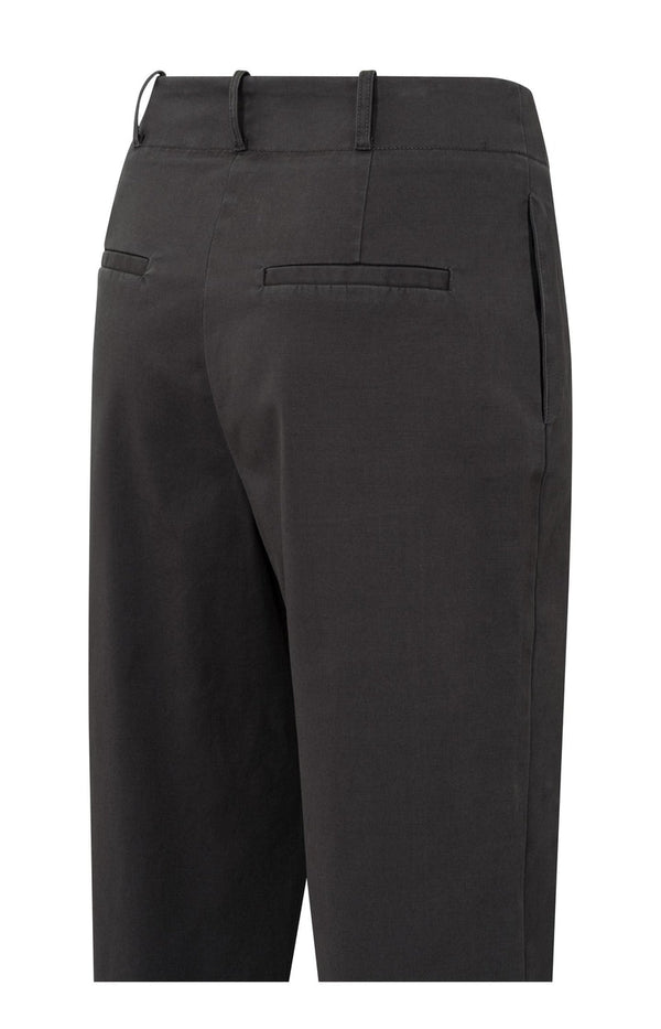 YAYA High-Waist Trousers - Phantom