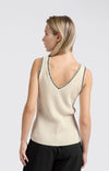 YAYA Rib Tanktop - Summer Sand
