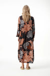 ONESEASON India-Desert Poppy Dress-Black/Tan