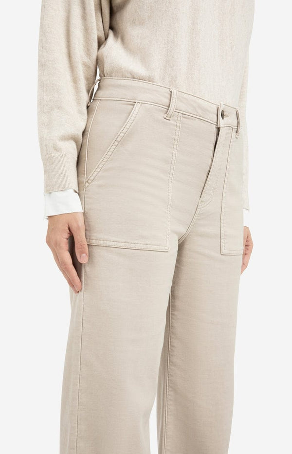 YAYA Cargo Trousers - Oxford Tan Brown