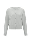 YAYA Batwing cardigan - Grey Melange