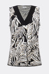 Joseph Ribkoff LDS Top -Tropical Print