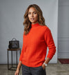 Made in Italy- High Neck Baby Alpaca Pati Knit