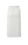 YAYA Midi skirt - Grey Melange