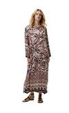 ONESEASON Llew Maxi Dress - Valencia Mocha