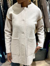 Yarra Trail Boiled Wool Jacket- Natural