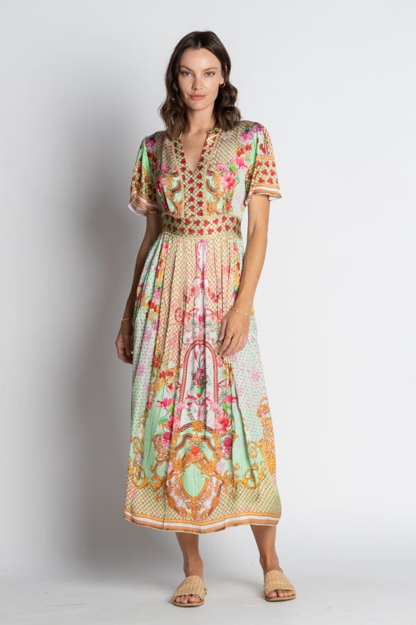 LulaSoul Pellicano Midi Dress - Mint