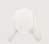 YAYA Woven CroppedBomber jacket - Off White