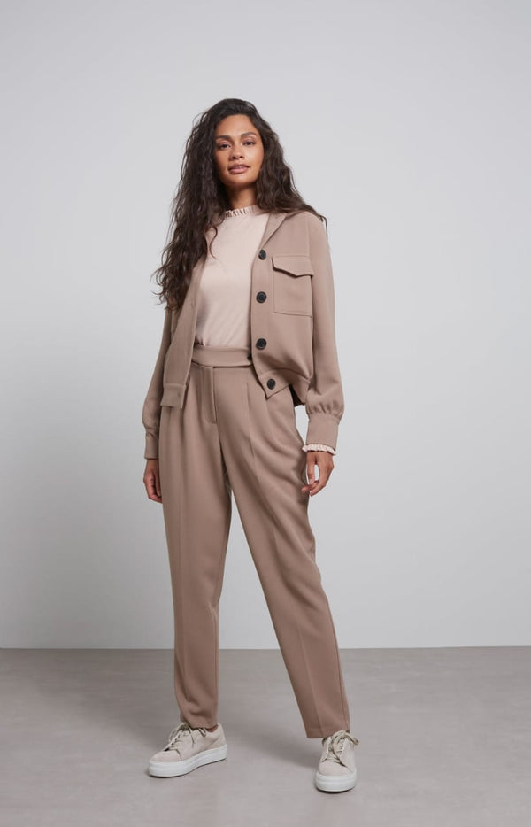 YAYA Woven jacket- Sinopia Fresco Brown