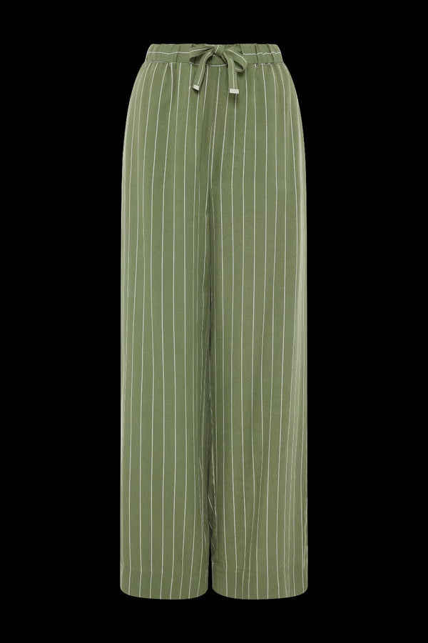 Yarra Trail Lichen Pant - Moss/White