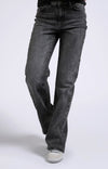 YAYA High Waist Jeans - Dark grey