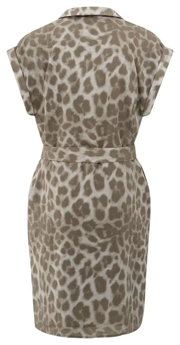 YAYA Dress - Milk Brown Dessin