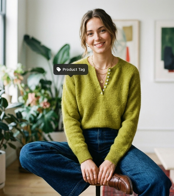Made in Italy-Baby Alpaca Placket Pati knit