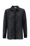 YAYA Blouse - Washed Black Dessin