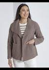 SIROCCO Boiled Wool Jacket - Latte
