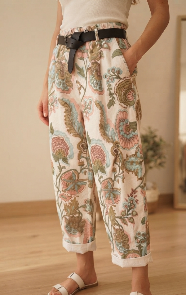 Made In Italy Pant - White