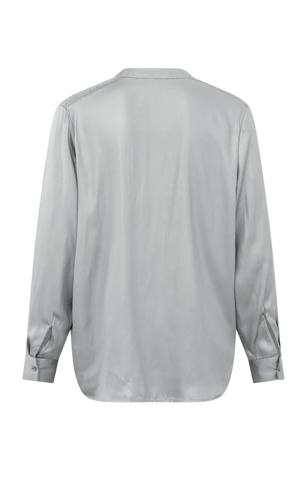 YAYA V-neck Blouse - Paloma Grey
