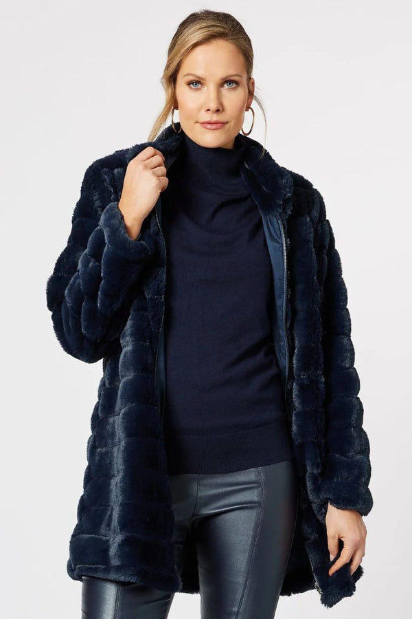 Hammock & vine Fur jacket - Midnight