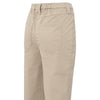 Cargo trousers with pockets and a zip fly in loose fitTwill Beige