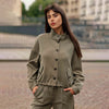 La Petite Etoile High-Neck Vely Jacket