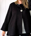 Threadz Script Jacket - Black