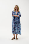 ONE SEASON Mia Barbuda Dress -Navy