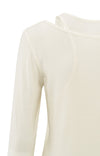 YAYA Two-in-one Top - Off White