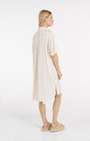 YAYA Dress with Short Sleeves and Polo collar