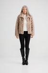 Brave+True Steinway Jacket - Taupe Fleck