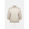 The Joseph Ribkoff Satin LDS Jacket - Moonstone