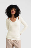 YAYA Two-in-one Top - Off White