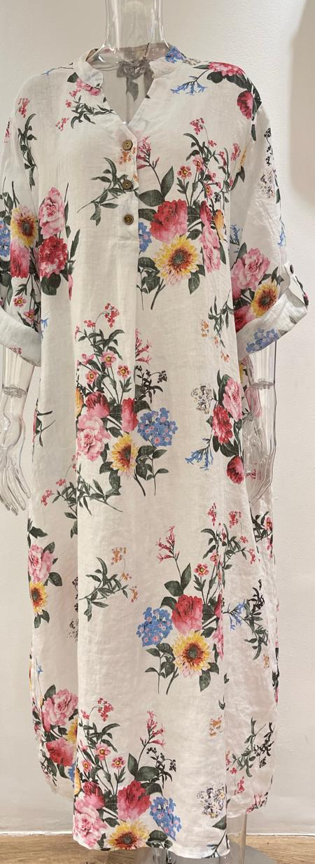 Made in Italy Pati Linen Dress