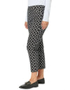 Gordon Smith Clover Print Pant- Ivory/Black