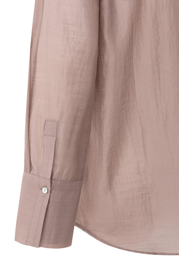 YAYA Refined Back Detail Blouse - Blush Pink