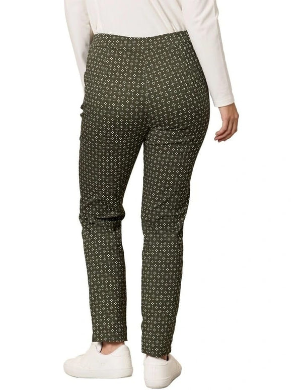 Gordon Smith Kelly Print Pant - Khaki