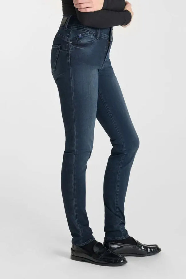 Le Temps Des Cerises Ultra Pulp Slim Jean- Blue Black