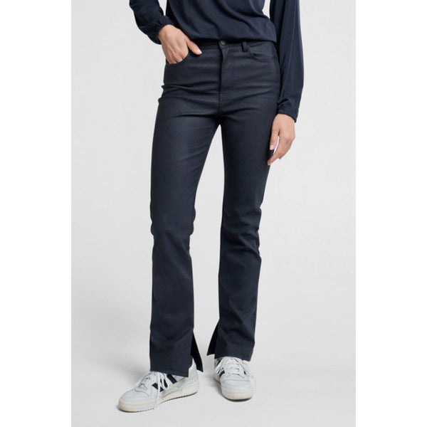 YAYA Trousers - Anthracite Melange