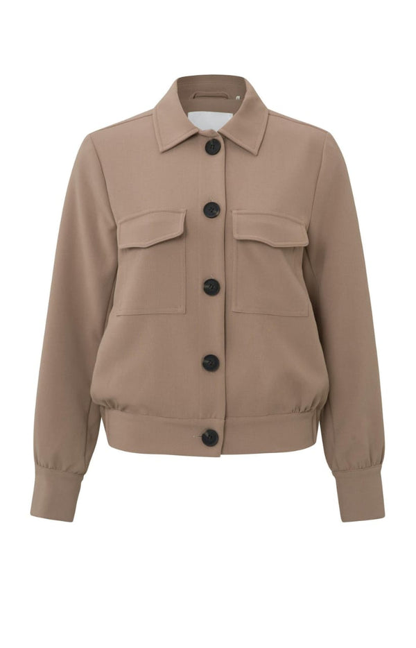 YAYA Woven jacket- Sinopia Fresco Brown