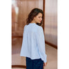 LA PETITE ETOILE Bowie Blouse - Sky Blue