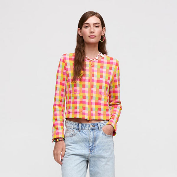 ALDO MARTINS Zip-Up Jacket -Multicolour Capri